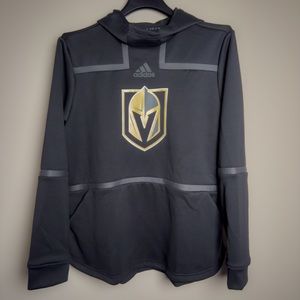 Authentic Adidas Las Vegas Golden Knights Pullover Hoodie - Size XL